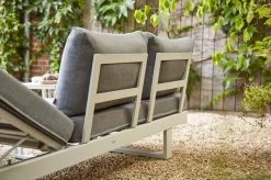 SIENA GARDEN Avenia Dining-Bank/Liege, Matt Weiß-grau/stone Grey, Aluminium, 73x195x70 Cm, Inkl. Sitz-und Rückenkissen -Gartenmöbel Geschäft 21999 10.jpg