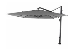 SIENA GARDEN Stratos Ampelschirm, Anthrazit/grau Meliert, Alu/Polyester, 300x400 Cm, UPF 50+, 360° Drehbar, 6-fach Neigbar