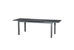 SIENA GARDEN Savina XL/Miros Esstischgarnitur, Matt Graphit/grau, Alu/Teak/Texfabric/Spraystone, Tisch 180/240x90 Cm, 6 Multipos. -Gartenmöbel Geschäft 22038 9.jpg