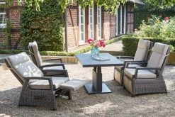 SIENA GARDEN Corido/Bellani Grau Loungeset, Charcoal/anthrazit/grau, Alu/Gardino®-Geflecht, Lifttisch 140x85 Cm, 4 Relaxsessel -Gartenmöbel Geschäft 22112 14.jpg