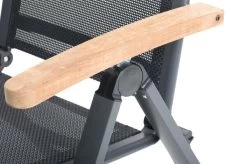 OUTFLEXX Esstischgarnitur, OUTFLEXX® Anthrazit Matt, Alu / Spraystone / Teak, Tisch 180/280x100cm, 6 Stapelsessel, 2 Multipo -Gartenmöbel Geschäft 22131 15.jpg