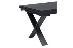 OUTFLEXX Esstischgarnitur, OUTFLEXX® Anthrazit Matt, Alu / Spraystone / Textil, Tisch 180/280x100cm, 6 Stapelsessel, 2 Multipo -Gartenmöbel Geschäft 22140 10.jpg