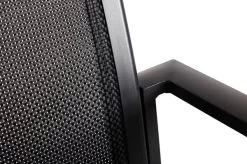 OUTFLEXX Esstischgarnitur, OUTFLEXX® Anthrazit Matt, Alu / Teak / Textil, Ausziehtisch 150/210x90cm, 4 Stapelsessel -Gartenmöbel Geschäft 22176 16.jpg