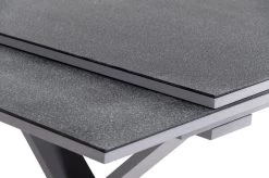 OUTFLEXX Esstischgarnitur, Silber, Alu / Keramik / Textil, Tisch 180/280x100cm, 6 Stapelsessel, 2 Multipo -Gartenmöbel Geschäft 22218 10.jpg