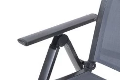 OUTFLEXX Esstischgarnitur, Anthrazit, Alu / Keramik / Textil, 180/280x100cm, 8 Multipositionssessel -Gartenmöbel Geschäft 22230 13.jpg