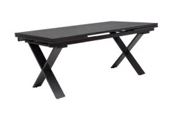 OUTFLEXX Esstischgarnitur, Anthrazit, Alu / Keramik / Textil, 180/280x100cm, 2 Multipo, 6 Stapelsessel -Gartenmöbel Geschäft 22236 10.jpg