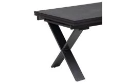 OUTFLEXX Esstischgarnitur, Anthrazit, Alu / Keramik / Textil, 180/280x100cm, 2 Multipo, 6 Stapelsessel -Gartenmöbel Geschäft 22236 12.jpg