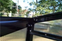 OUTFLEXX Gewächshaus, Schwarz, Alu/Polycarbonat, 111x61x175cm, Pulverbeschichtet -Gartenmöbel Geschäft 22273 16.jpg