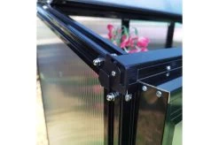 OUTFLEXX Gewächshaus, Schwarz, Alu/Polycarbonat, 91x51x168cm, Pulverbeschichtet -Gartenmöbel Geschäft 22274 14.jpg