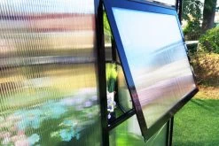 OUTFLEXX Gewächshaus, Schwarz, Alu/Polycarbonat, 309x355x272cm, Pulverbeschichtet -Gartenmöbel Geschäft 22275 12.jpg