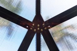 OUTFLEXX Gewächshaus, Schwarz, Alu/Polycarbonat, 309x355x272cm, Pulverbeschichtet -Gartenmöbel Geschäft 22275 15.jpg