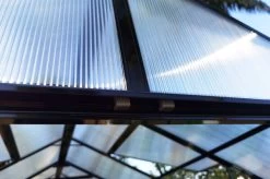 OUTFLEXX Gewächshaus, Schwarz, Alu/Polycarbonat, 250x250x228cm, Pulverbeschichtet -Gartenmöbel Geschäft 22277 10.jpg