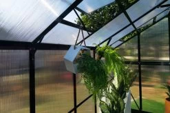 OUTFLEXX Gewächshaus, Schwarz, Alu/Polycarbonat, 250x250x228cm, Pulverbeschichtet -Gartenmöbel Geschäft 22277 11.jpg