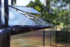 OUTFLEXX Gewächshaus, Schwarz, Alu/Polycarbonat, 311x250x228cm, Pulverbeschichtet -Gartenmöbel Geschäft 22278 12.jpg