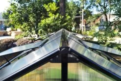 OUTFLEXX Gewächshaus, Schwarz, Alu/Polycarbonat, 372x250x228cm, Pulverbeschichtet -Gartenmöbel Geschäft 22279 8.jpg