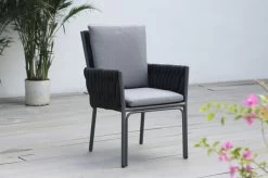 OUTFLEXX Mermaid Sessel, Anthrazit, Aluminium/XL Rope, 57x63x89 Cm, Inkl. Polster -Gartenmöbel Geschäft 22311 1.jpg