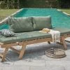 OUTFLEXX Lounge/Liege, FSC Akazie, Teakoptik, 192x70x60cm, Inkl. Polster, Grün -Gartenmöbel Geschäft 22356 1.jpg