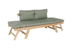 OUTFLEXX Lounge/Liege, FSC Akazie, Teakoptik, 192x70x60cm, Inkl. Polster, Grün 13 OUTFLEXX Lounge/Liege, FSC Akazie, Teakoptik, 192x70x60cm, Inkl. Polster, Grün -Gartenmöbel Geschäft 22356 6.jpg