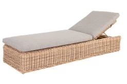 OUTFLEXX Sunlounger, Natur Meliert/sand, Polyrattan, 216x76x47 Cm, Rückenlehne Verstellbar 9 OUTFLEXX Sunlounger, Natur Meliert/sand, Polyrattan, 216x76x47 Cm, Rückenlehne Verstellbar -Gartenmöbel Geschäft 22361 2.jpg