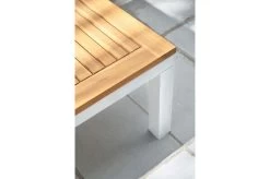 OUTFLEXX Ecklounge, Weiß/anthrazit, Aluminium/Polyester, FSC-Akazie, 4 Personen, Inkl. Polster -Gartenmöbel Geschäft 22365 weiss 06.jpg