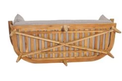 OUTFLEXX Loungeset, Hellgrau, Akazie, Teak-Look, Inkl. Polster, 4 Personen -Gartenmöbel Geschäft 22379 17.jpg