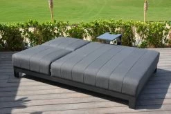 OUTFLEXX Doppelliegen, Anthrazit/sooty, Alu/Sunbrella, 203x143x40/100, Höhenverstellbare Rückenlehne -Gartenmöbel Geschäft 22411 4.jpg