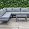 OUTFLEXX Loungemöbel, Anthrazit/grau, Alu/Olefin, 5 Personen, Loungetisch 73x73 Cm -Gartenmöbel Geschäft 22419 1.jpg
