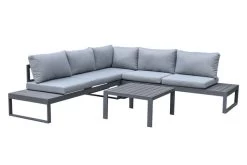 OUTFLEXX Loungemöbel, Anthrazit/grau, Alu/Olefin, 5 Personen, Loungetisch 73x73 Cm -Gartenmöbel Geschäft 22419 7.jpg