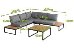 HARTMAN Ecklounge, Natur/xerix, Alu/Teak, 5 Personen, Seitenablage Aus Teak -Gartenmöbel Geschäft 22458 2.jpg