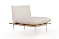 OUTFLEXX Vail Loungemöbel, Weiß/natur/actionlinen, Alu/FSC-Teakholz/Sunbrella, Für Bis Zu 7 Personen, Seitenablagen Aus Teak -Gartenmöbel Geschäft 22547 8.jpg