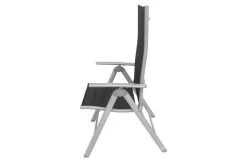 VILLANA Esstischgarnitur, Silber/schwarz, Alu/Holzimitat/Textil, Tisch 150x90cm, 4 Multipositionssessel -Gartenmöbel Geschäft 22559 16.jpg