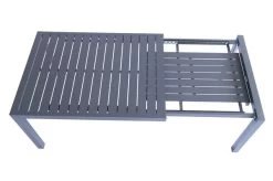 VILLANA Esstischgruppe, Anthrazit/grau, Alu/Textilene, Tisch 130/180x90cm, 6 Stapelsessel -Gartenmöbel Geschäft 22586 14.jpg