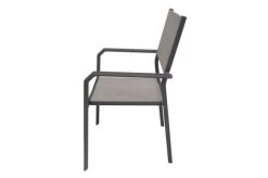 VILLANA Esstischgruppe, Anthrazit/grau, Alu/Textilene, Tisch 130/180x90cm, 6 Stapelsessel -Gartenmöbel Geschäft 22586 19.jpg