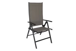 VILLANA Esstischgarnitur, Anthrazit/grau, Alu/Holzimitat/Textil, Tisch 150x90cm, 4 Stapelsessel, 2 Multipo -Gartenmöbel Geschäft 22587 04.jpg