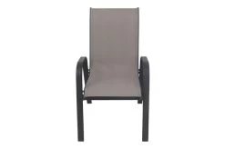 VILLANA Esstischgarnitur, Anthrazit/grau, Alu/Holzimitat/Textil, Tisch 150x90cm, 4 Stapelsessel, 2 Multipo -Gartenmöbel Geschäft 22587 15.jpg