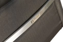 OUTFLEXX Esstischgarnitur, Silber/schwarz, Edelstahl/Granit/Textil, 200x100 Cm, 6 Freischwinger, Padded, FSC-Teakholz -Gartenmöbel Geschäft 22763 12.jpg