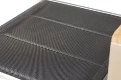 OUTFLEXX Esstischgarnitur, Silber/schwarz, Edelstahl/Granit/Textil, 200x100 Cm, 6 Stühle, Padded, Teakarmlehnen -Gartenmöbel Geschäft 22767 04.jpg