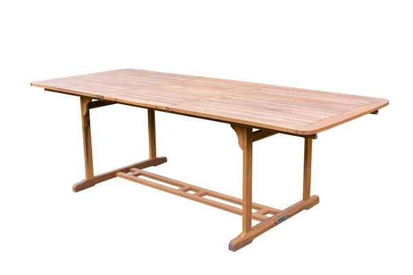 OUTFLEXX Sitzgruppe, Natur, Akazie, Ausziehtisch 150/200 X 90 Cm, 4 Multipositionssessel 5 OUTFLEXX Sitzgruppe, Natur, Akazie, Ausziehtisch 150/200 X 90 Cm, 4 Multipositionssessel – Bild 3