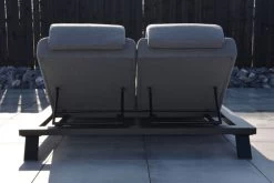 OUTFLEXX Exklusivmodell Blain Doppelliege, Sooty, Alu/Sunbrella, 210 X 144 X 34 Cm, Inkl. Verstellbarer Rückenlehne -Gartenmöbel Geschäft 22850 6.jpg