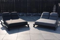 OUTFLEXX Exklusivmodell Blain Doppelliege, Sooty, Alu/Sunbrella, 210 X 144 X 34 Cm, Inkl. Verstellbarer Rückenlehne -Gartenmöbel Geschäft 22850 7.jpg