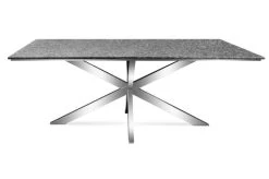 STERN Esstischgarnitur, Silber/grau, Edelstahl/Textilene, Tisch 200 X 100 Cm, 6 Multipositionssessel, Padded -Gartenmöbel Geschäft 22912 09.JPG