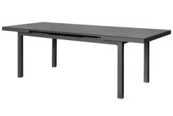 STERN New Top Esstischgarnitur, Anthrazit, Alu / Glas / Textil, Tisch 180/240x100cm, 4 Stapel-, 2 Klappsessel -Gartenmöbel Geschäft 22991 6.jpg