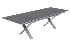 KETTLER Granada Esstischgarnitur, Silber / Anthrazit, Alu / Spraystone / Teak, Tisch 180/280x100cm, 8 Stapelsessel, 2 Multipo -Gartenmöbel Geschäft 23024 8.jpg