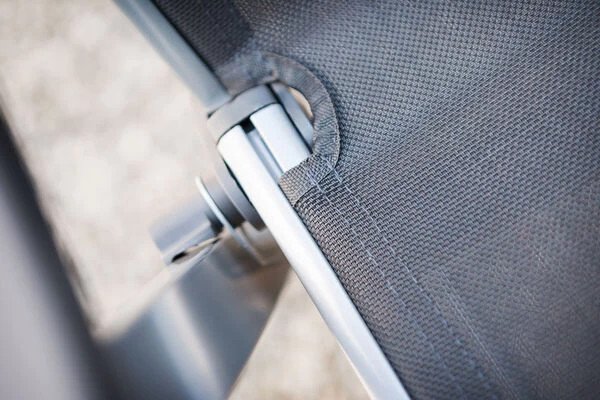 KETTLER BasicPlus Esstischgarnitur, Silber / Anthrazit, Alu / HPL / Textil, Tisch 180/280x100cm, 8 Multipositionssessel 15 KETTLER BasicPlus Esstischgarnitur, Silber / Anthrazit, Alu / HPL / Textil, Tisch 180/280x100cm, 8 Multipositionssessel – Bild 13