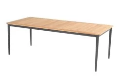 HARTMAN Silencio / Alice Sitzgruppe, Xerix/natur, Alu/Teak, 4x4 Textilen, 6 Dining Sessel, 220x100cm, FSC-Teak Armlehnen -Gartenmöbel Geschäft 23197 2.jpg