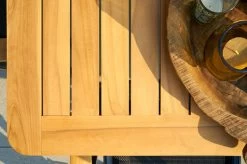 HARTMAN Silencio / Aruba Sitzgruppe, Xerix/natur, Alu/Teak, 8 Dining Sessel, 220x100cm, FSC-Teak Armlehnen -Gartenmöbel Geschäft 23202 6.jpg