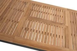 HARTMAN Silencio / Aruba Sitzgruppe, Xerix/natur, Alu/Teak, 2 Dining Sessel, 4 Multipo, 160/220x90cm, FSC-Teak Armlehnen -Gartenmöbel Geschäft 23232 6.jpg