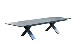 HARTMAN Sondermodell Xanadu / Primo Sitzgruppe, Xerix/natur, Alu/Teak/Glaskeramik, 6 Multipo, 220/280x100cm, X-Gestell, FSC-Teak Armlehnen -Gartenmöbel Geschäft 23334 2.jpg