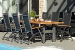 HARTMAN Sondermodell Yasmani / Primo Sitzgruppe, Xerix/natur, Alu/Teak/Glaskeramik, 6 Multipo, 240x100cm, FSC-Teak Armlehnen -Gartenmöbel Geschäft 23337 6.jpg