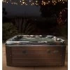 OUTTECH Osiris Whirlpool, Kupfer/braun, 190x190x78cm / 1200 L, 3 Pers., LED Light, LCD Balboa Anzeige -Gartenmöbel Geschäft 23339 1.jpg